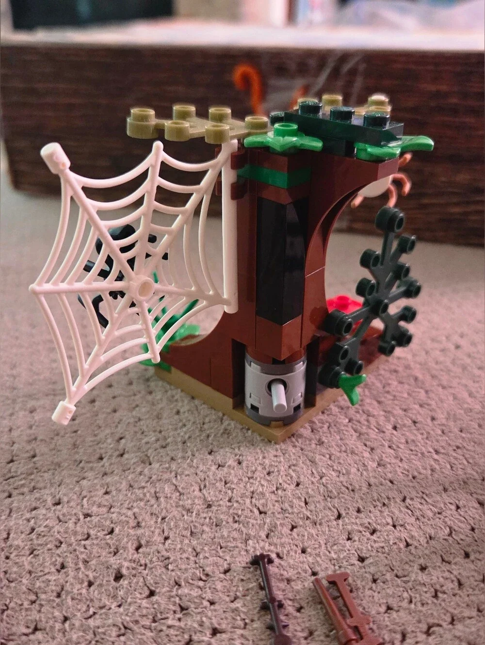 LEGO Harry Potter Aragog's Lair (75950) Minifigures, instructions manual, no box